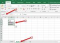 danh sách thả xuống trong excel 1