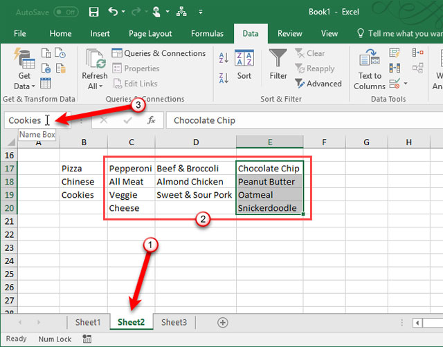 danh sách thả xuống trong excel 7