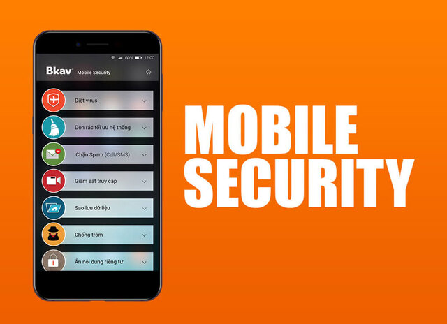 phần mềm diệt virus BKAV Mobile Security 