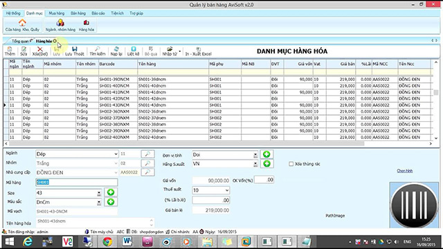 phần mềm quản lý bán hàng 2