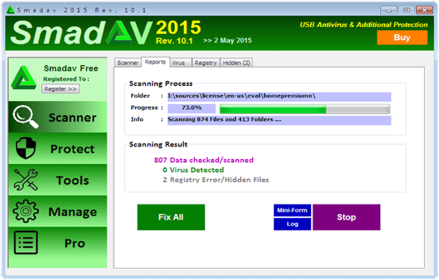 Sử dụng Smadav Antivirus 2