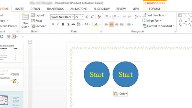 tạo ra đồng hồ đếm ngược trong PowerPoint