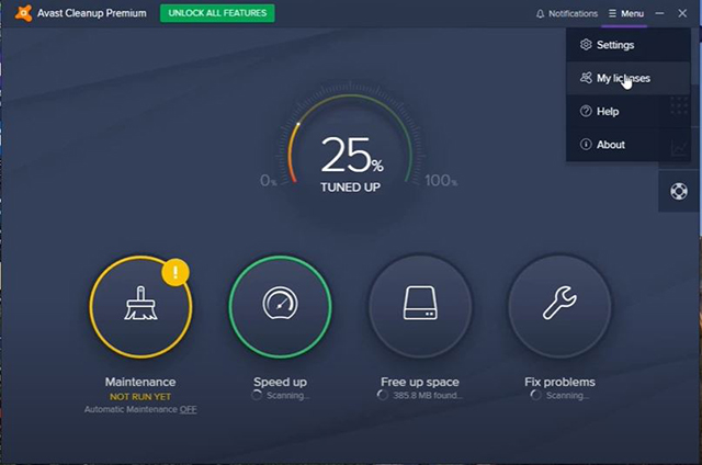 tải avast cleanup premium full crack 3