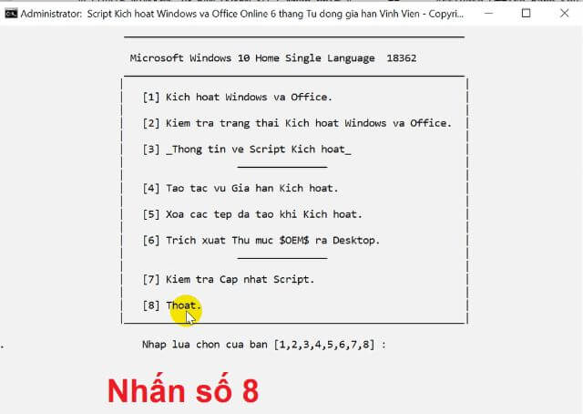 cách Crack Office 365 cụ thể