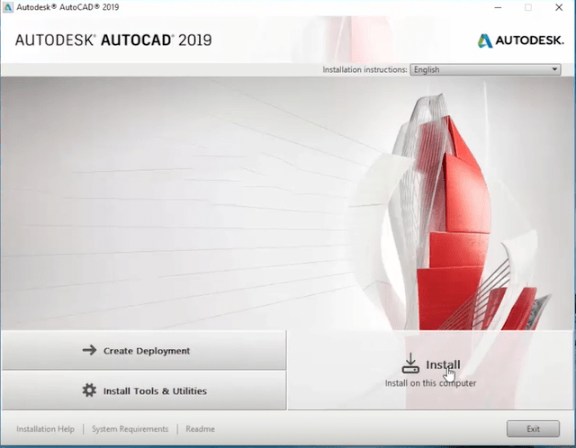 cài đặt AutoCAD 2019 2