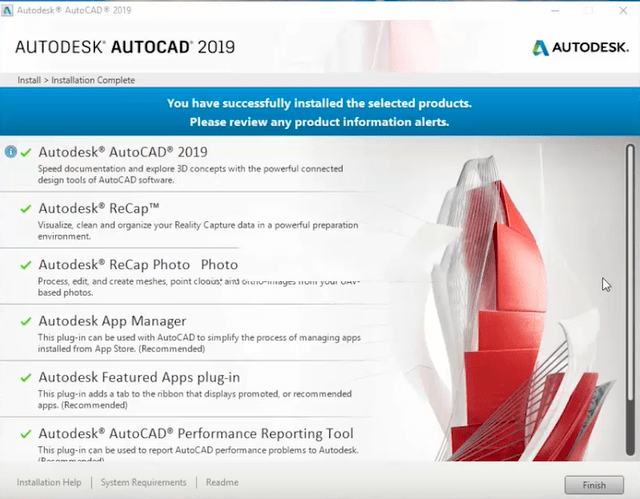 cài đặt AutoCAD 2019 6