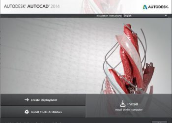 cài đặt Autocad 2014 full crack 1
