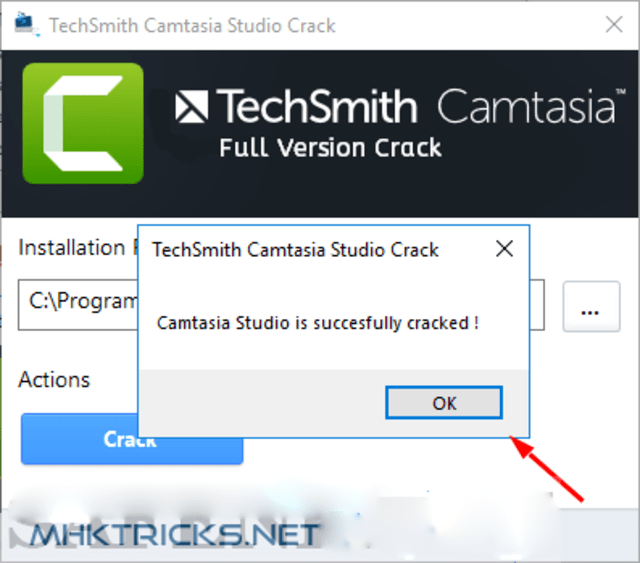 crack phần mềm Camtasia 3