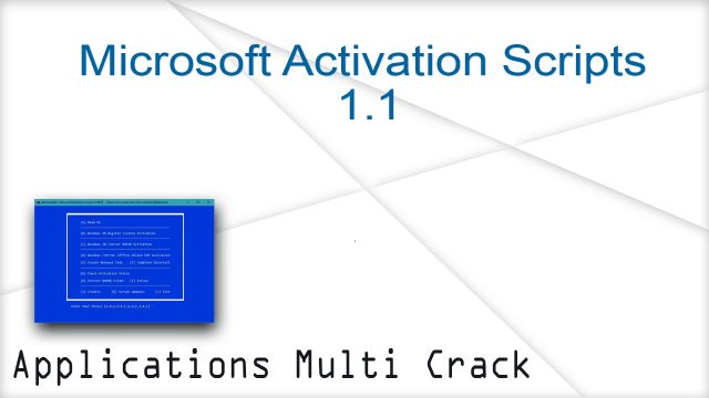 download Activation Script 1.1