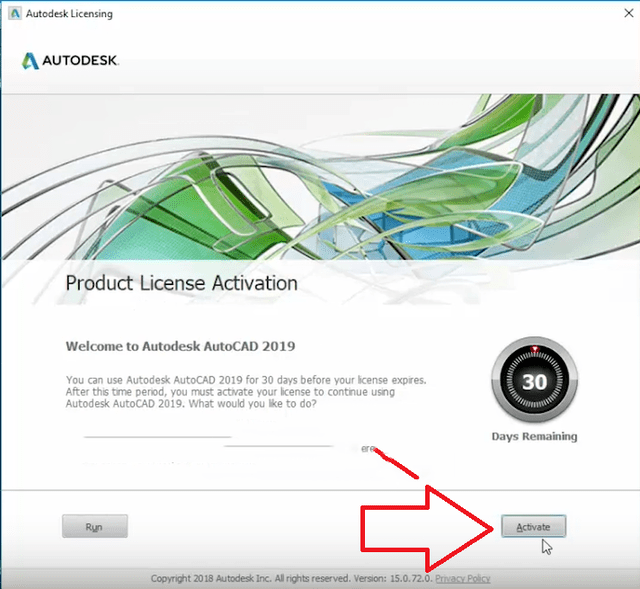 Kích hoạt AutoCAD 2019 4