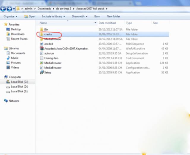 cách active Autocad 2007 1