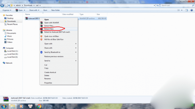 cài đặt Autocad 2007 1