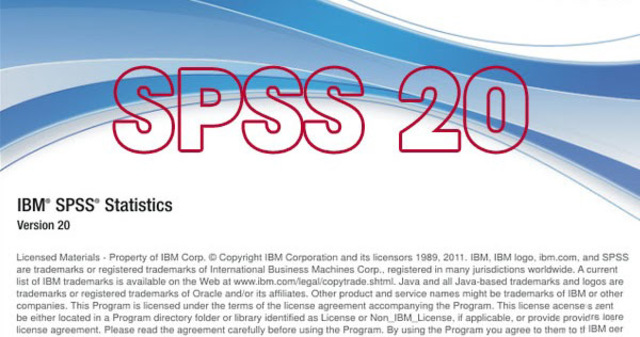 SPSS 20 là gì