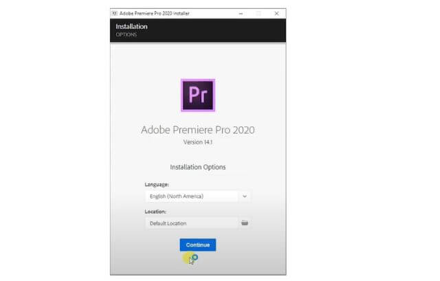 cài đặt Adobe Premiere Pro CC 2021 