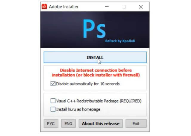 Cách cài đặt Adobe Photoshop 2020 chuẩn nhất 