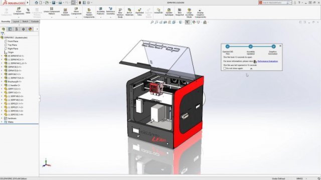 Tính năng của SolidWorks 2018