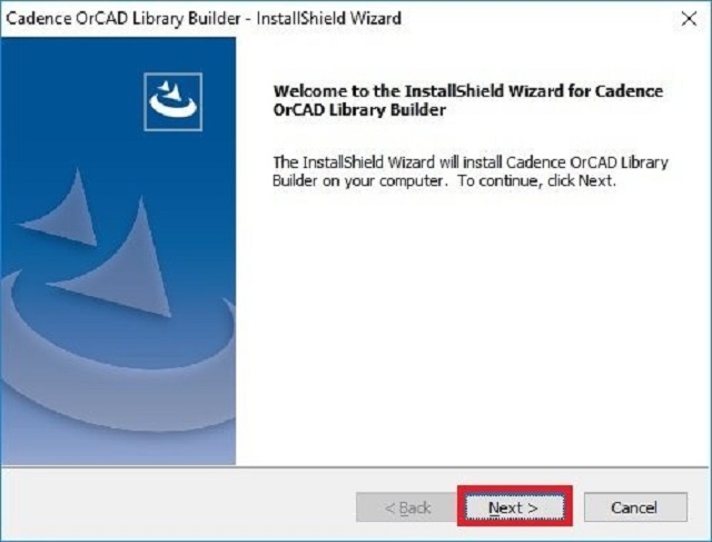 Cài Orcad Library Builder bước 1