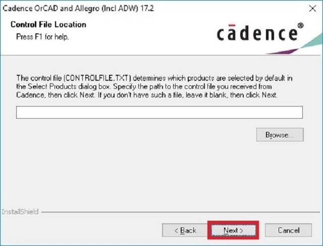 Cài cadence SPB 17.2-2016 bước 4