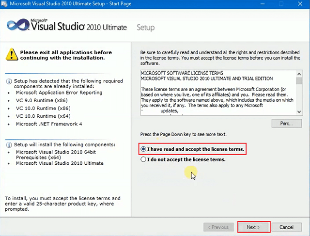 tải visual studio 2010 full crack 1