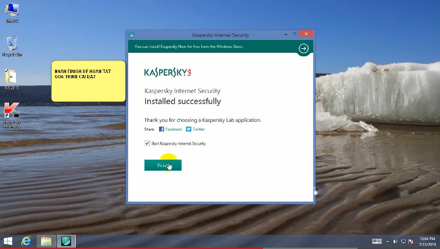 Cách cài đặt Kaspersky 2015 full crack 3