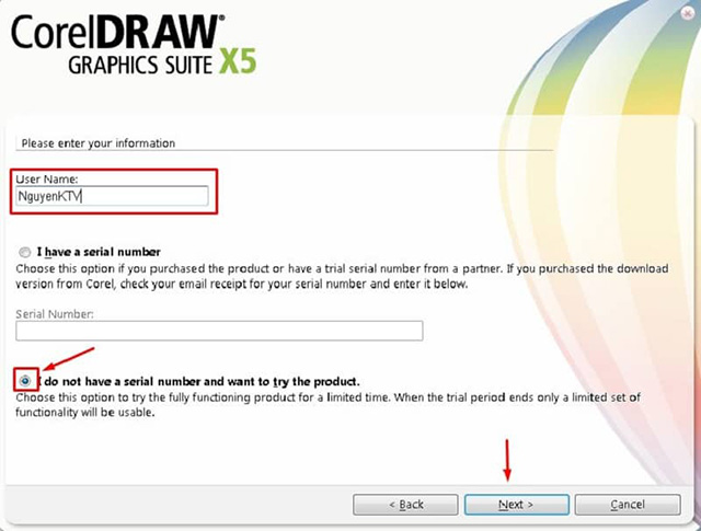 Cách cài đặt phần mềm Corel x5 full crack 2