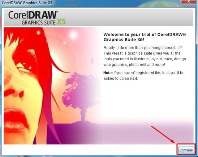 Cách cài đặt phần mềm Corel x5 full crack 6