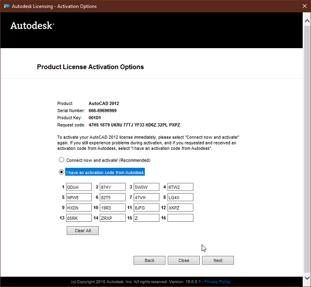 cài đặt AutoCAD 2012 12