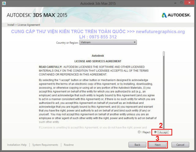 Hướng dẫn cài đặt 3DS Max 2015-2
