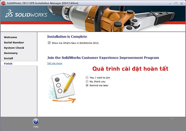 Hướng Dẫn Cài Đặt SolidWorks 2013-8