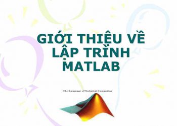 Giới thiệu về Matlab