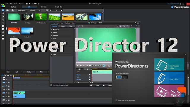 Phần mềm CyberLink PowerDirector 12