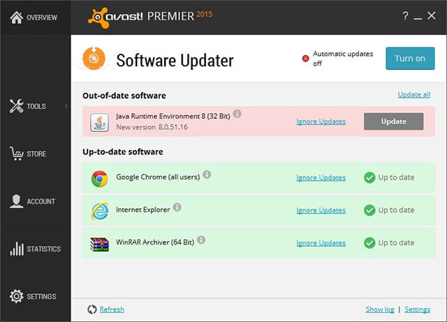 File virus ẩn được quét 1 cách chủ động