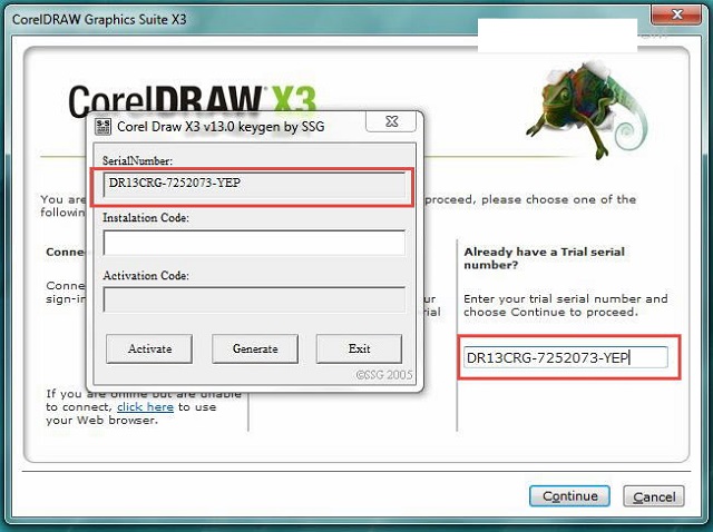 cài đặt CorelDRAW Graphics Suite X3-4