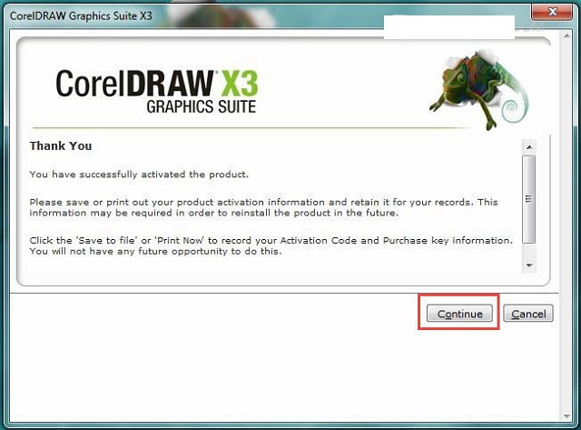 cài đặt CorelDRAW Graphics Suite X3-8