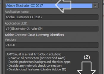Tiếp theo lựa đúng phiên bản Adobe illustrator CC 2017 rồi ấn vào nút Patch.