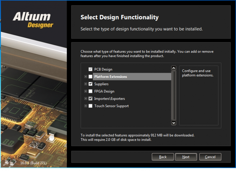 cài đặt Altium Designer 17.0.7-2