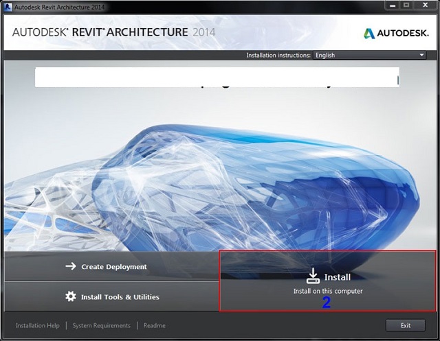 Hướng dẫn cài đặt phần mềm Revit 2014-2