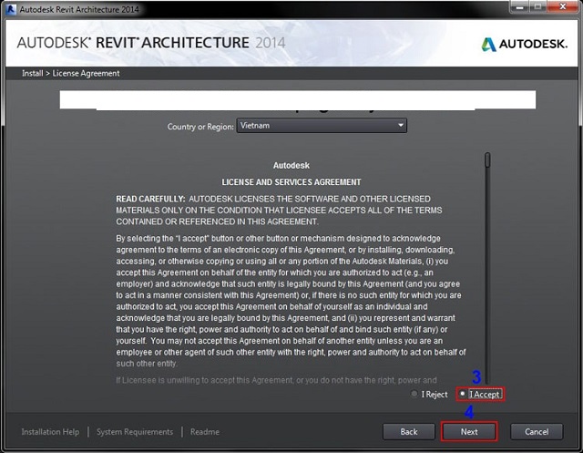 Hướng dẫn cài đặt phần mềm Revit 2014-3