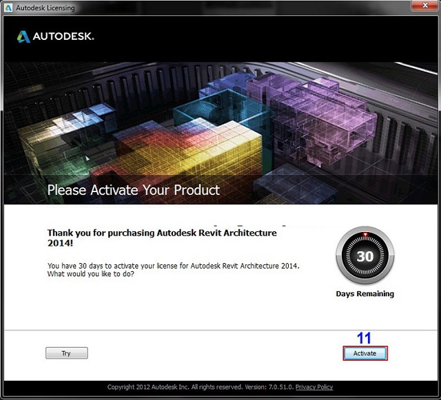 Hướng dẫn cài đặt phần mềm Revit 2014-7