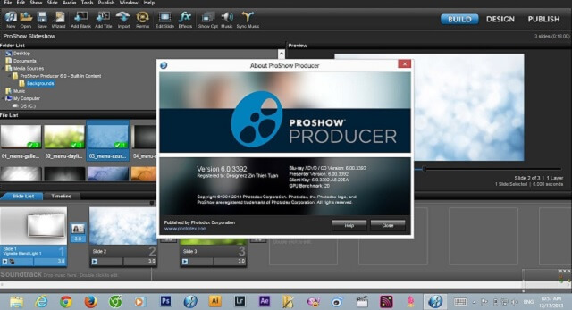 tính năng nổi bật trong phiên bản Proshow Producer 6.0