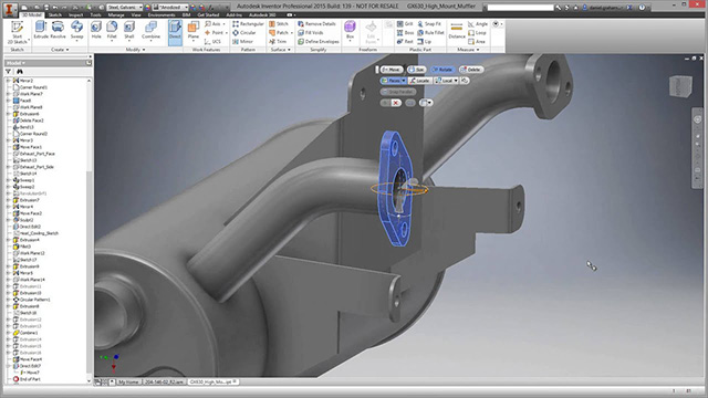 Tính năng Autodesk Inventor 2015