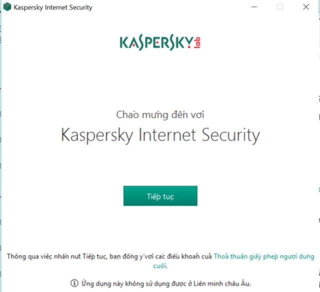 Giao diện chính của Kaspersky Internet Security 2016-2