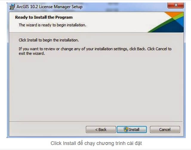 Cài đặt arcgis 10.2-6