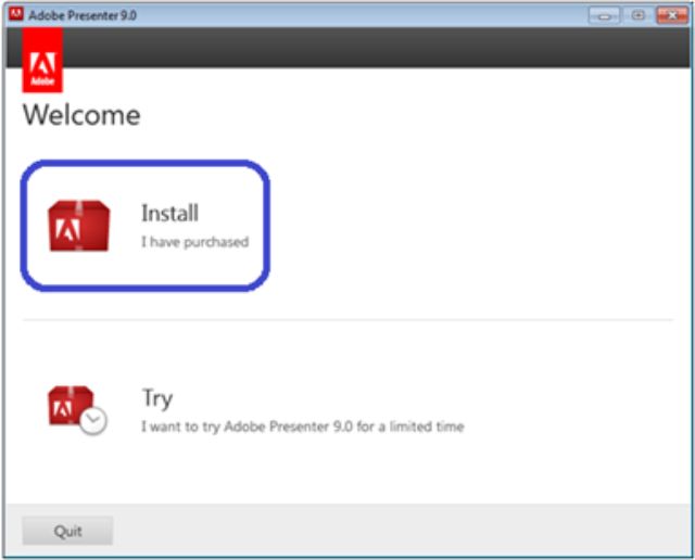 cài đặt Adobe Presenter 10 bước 2