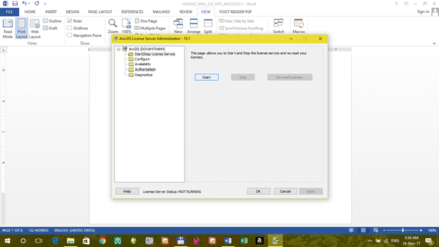 cài đặt phần mềm ArcGIS 14
