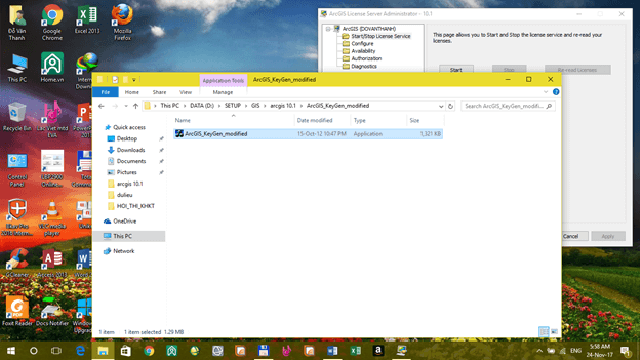cài đặt phần mềm ArcGIS 15
