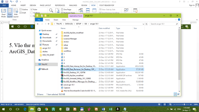 cài đặt phần mềm ArcGIS 31