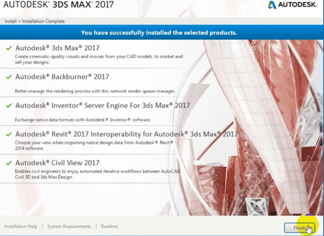 Cài đặt 3ds Max 2017-5