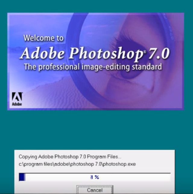 cài đặt Adobe Photoshop 7.0 Full 12