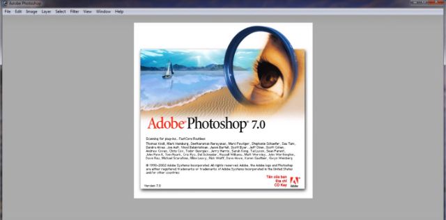 cài đặt Adobe Photoshop 7.0 Full 16